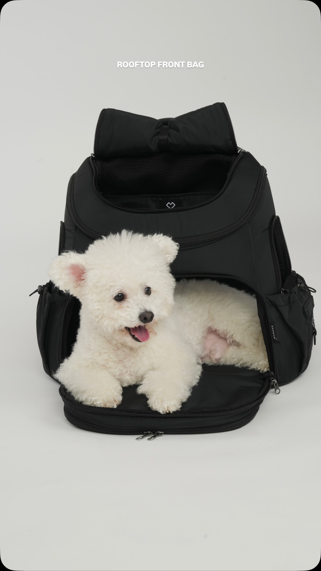 ssoook front bag ブラック SSOOOK Bags